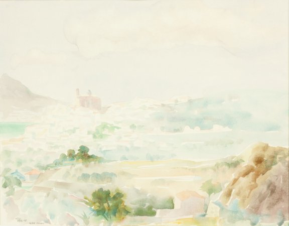Altea Spanien, (1978, 53x67 cm)