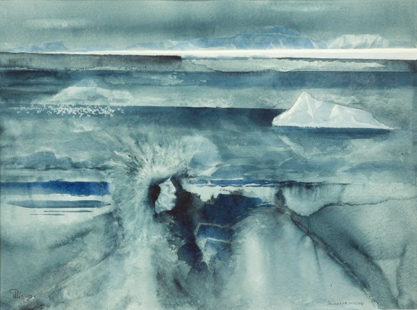 Polarforskaren, (1980, 56x74 cm)